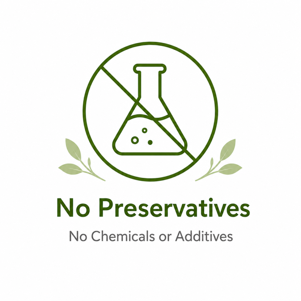 no preservatives